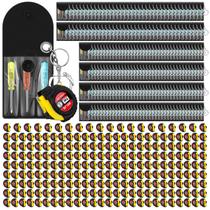 Conjunto de ferramentas: Mini chave de fenda Jutom com fita métrica, chaveiro x18