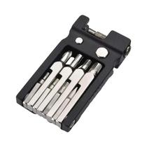 Conjunto De Ferramentas Para Bicicleta De Montanha 16 Em 1 Kit De Reparação De Bicicleta Chave