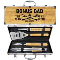 Conjunto de ferramentas para churrasco Kit de aço inoxidável Taesun Bonus Dad