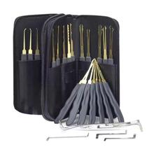 Conjunto De Ferramentas Para Desbloqueio De Carros Com 24 Peças Revestidas Em Titânio, Kit De Conjunto De Ferramentas Para Desbloqueio De Carros Com 24 Peças Revestidas Em Titânio, Kit De