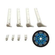 Conjunto De Ferramentas Para Estampagem Floral Caneta De Arte DIY Padrão De Flor Borboleta Lua Em