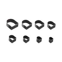 Conjunto De Ferramentas Para Perfuração De Couro 8 Peças Em Aço Inoxidável Kit De Corte Para