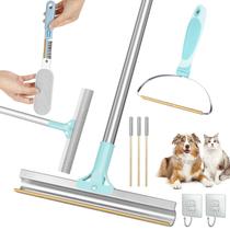 Conjunto de ferramentas para remover pelos de animais de estimação Discala Carpet Rake (pacote com 4)
