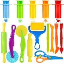 Conjunto de ferramentas Playdough LCY WEDSHI, 15 unidades para crianças de 4 a 8 anos