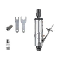 Conjunto De Ferramentas Pneumáticas Com Mandrins De 1/4" E 1/8" Para Moagem, Remoção De Ferrugem E