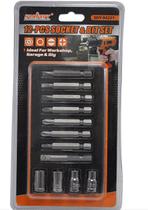 Conjunto de Ferramentas Pontas Para Parafusar 12 Peças Com Estojo Robusdy H18563