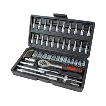 Conjunto De Ferramentas Profissionais Para Reparação Automotiva Com 46 Peças, Kit De Chave De Conjunto De Ferramentas Profissionais Para Reparação Automotiva Com 46 Peças, Kit De Chave De