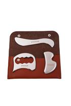 Conjunto de Ferramentas Raspadoras Musculares STICKON Aço Inoxidável 3 em 1 Conjunto de Ferramentas Raspadoras Musculares STICKON Aço Inoxidável 3 em 1
