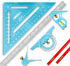 Conjunto de ferramentas SHALL Rafter Square e Combination Square 7" e 16"
