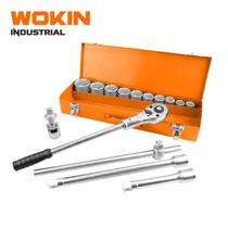 Conjunto de Ferramentas Soquete 3/4 15 Peças Wokin Tools