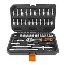 Conjunto de ferramentas soquetes 1/4" 46 peças Conjunto de ferramentas soquetes 1/4" 46 peças