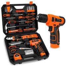 Conjunto de ferramentas Thatool 139 peças com furadeira sem fio de 8V Conjunto de ferramentas Thatool 139 peças com furadeira sem fio de 8V