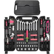 Conjunto de ferramentas TLGREEN, 95 peças com chave ajustável, alicate e soquete Conjunto de ferramentas TLGREEN, 95 peças com chave ajustável, alicate e soquete