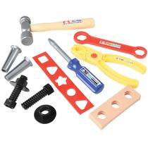 Conjunto de ferramentas U.S. Toy Movable Play Tools Kids Construction, pacote com 12