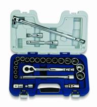 Conjunto de Ferramentas Williams 50619 25 Peças 1/2" Métrico Conjunto de Ferramentas Williams 50619 25 Peças 1/2" Métrico