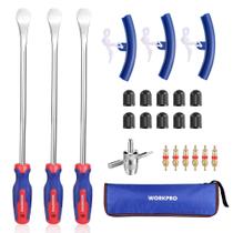 Conjunto de Ferramentas WORKPRO Tire Spoons - 23 Peças com Bolsa de Armazenamento