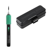 Conjunto De Ferro De Solda USB De 8W Com Temperatura Ajustável, 3 Níveis, Bateria De Lítio, Kit De