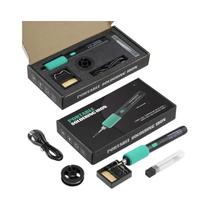 Conjunto De Ferro De Solda USB De 8W Com Temperatura Ajustável, 3 Níveis, Bateria De Lítio, Kit De