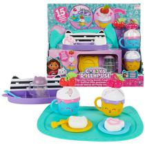Conjunto de festa de chocolate quente Pretend Play Kitchen Gabby's Dollhouse Conjunto de festa de chocolate quente Pretend Play Kitchen Gabby's Dollhouse