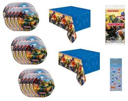Conjunto de Festa Transformers para 24 Pessoas