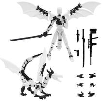 Conjunto de Figura de Ação FULIM T13 Robô Móvel Impresso em 3D