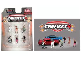Conjunto de figuras American Diorama Car Meet 4, escala 1:64 (6 figuras)