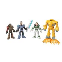 Conjunto de Figuras Articuladas - Disney - Imaginext - Buzz Lightyear e Cia - Mattel Conjunto de Figuras Articuladas - Disney - Imaginext - Buzz Lightyear e Cia - Mattel