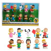 Conjunto de Figuras Colecionáveis Peanuts 10 peças 7,5 cm Brinquedos Conjunto de Figuras Colecionáveis Peanuts 10 peças 7,5 cm Brinquedos