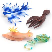 Conjunto de figuras da vida marinha, animais marinhos de PVC para crianças e decoração Conjunto de figuras da vida marinha, animais marinhos de PVC para crianças e decoração