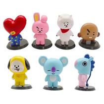 Conjunto De Figuras De Ação Bangtan Boys 7 Peças RM Jin Suga Jhope Jimin V Jungkook Boneca Modelo De