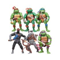 Conjunto De Figuras De Ação Da Anime Tartaruga Ninja 4pcs/6Pcs Neca TMNT Edição Limitada Brinquedos Conjunto De Figuras De Ação Da Anime Tartaruga Ninja 4pcs/6Pcs Neca TMNT Edição Limitada Brinquedos