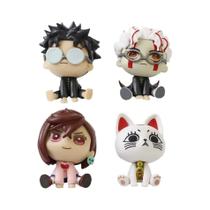 Conjunto De Figuras De Ação De Anime DAN DA DAN Ayase Momo Takakura Ken 6cm 4 Peças Brinquedo De PVC Conjunto De Figuras De Ação De Anime DAN DA DAN Ayase Momo Takakura Ken 6cm 4 Peças Brinquedo De PVC