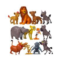 Conjunto De Figuras De Ação De Anime Para Crianças, 12 Peças, Simba, Kion, Bunga, Fuli, Brinquedos