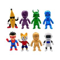 Conjunto De Figuras De Ação Kawaii Anime Em PVC 8-24 Peças Modelo Do Jogo Multiplayer Stumble Guys Conjunto De Figuras De Ação Kawaii Anime Em PVC 8-24 Peças Modelo Do Jogo Multiplayer Stumble Guys