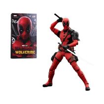 Conjunto De Figuras De Ação Marvel Deadpool Wolverine 7 Polegadas ZD Toys Modelo De Super-Heróis
