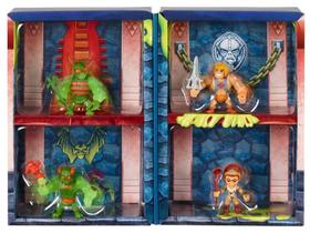 Conjunto de Figuras de Ação Mattel He-Man Minis Poço de Lodo 4 Peças Conjunto de Figuras de Ação Mattel He-Man Minis Poço de Lodo 4 Peças
