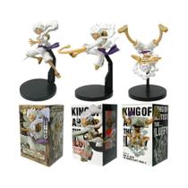 Conjunto De Figuras De Ação Monkey D Luffy Gear 5 Sun God Nika, 3 Peças, Modelo Em PVC, Brinquedo Conjunto De Figuras De Ação Monkey D Luffy Gear 5 Sun God Nika, 3 Peças, Modelo Em PVC, Brinquedo