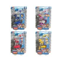 Conjunto De Figuras De Ação Paw Patrol Rubble Chase Skye Marshall Carrinho Retrátil Brinquedo Conjunto De Figuras De Ação Paw Patrol Rubble Chase Skye Marshall Carrinho Retrátil Brinquedo
