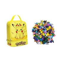 Conjunto De Figuras De Ação Pokémon Com Bolsa De Armazenamento Brinquedo Bola De Monstro Pikachu