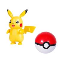 Conjunto De Figuras De Ação Pokémon Para Crianças Com Caixa Pokeball Pikachu Ash Greninja Lucario