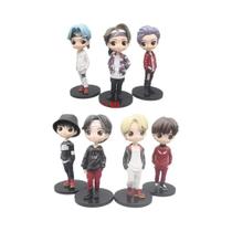 Conjunto De Figuras De Ação PVC BT21 De 15cm 7 Peças Estrelas Do Kpop Bangtan Boys BTS Celebridades