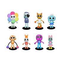 Conjunto De Figuras De Ação PVC Do Jogo De Terror Dandy's World 8 Peças Brinquedo Modelo Para