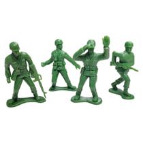 Conjunto de Figuras de Ação Soldados do Exército dos EUA Zugar Land 24 Peças 10 cm