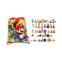 Conjunto De Figuras De Ação Super Mario Bros 12Pcs 24Pcs 48Pcs Com Bolsa De Armazenamento Brinquedo Conjunto De Figuras De Ação Super Mario Bros 12Pcs 24Pcs 48Pcs Com Bolsa De Armazenamento Brinquedo