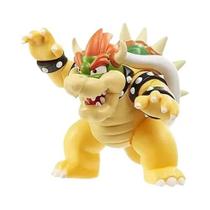 Conjunto De Figuras De Ação Super Mario Bros 9-14CM PVC Bowser Luigi Yoshi Donkey Kong Cogumelo