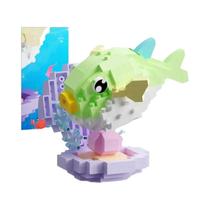 Conjunto De Figuras De Insetos E Animais Divertidos Para Meninos, Mini Blocos De Construção,