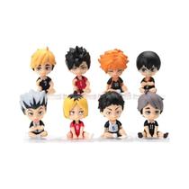 Conjunto De Figuras De Voleibol Haikyuu Q Ver. Hinata Shoyo E Sugawara Oikawa, 8 Peças, Ornamentos Conjunto De Figuras De Voleibol Haikyuu Q Ver. Hinata Shoyo E Sugawara Oikawa, 8 Peças, Ornamentos
