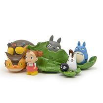 Conjunto de figuras Hayao Miyazaki My Neighbor Totoro Dustbunny Corn Mei Conjunto de figuras Hayao Miyazaki My Neighbor Totoro Dustbunny Corn Mei