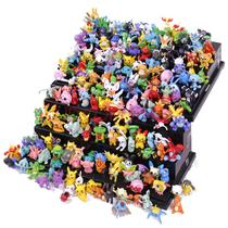 Conjunto de figuras Pokémon Go de 144 bonecos multicoloridos de PVC de 2-3 cm