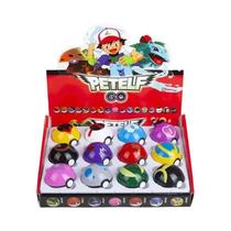 Conjunto De Figuras Pokémon Para Crianças, 12 Peças, Pikachu, Charmander, Pokeball, Brinquedos,